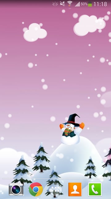 Snowfall HD Live Wallpaper截图11