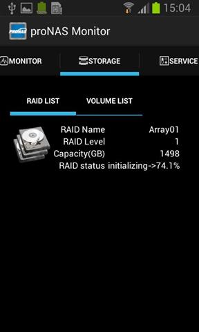 监视器 proNAS Monitor截图5