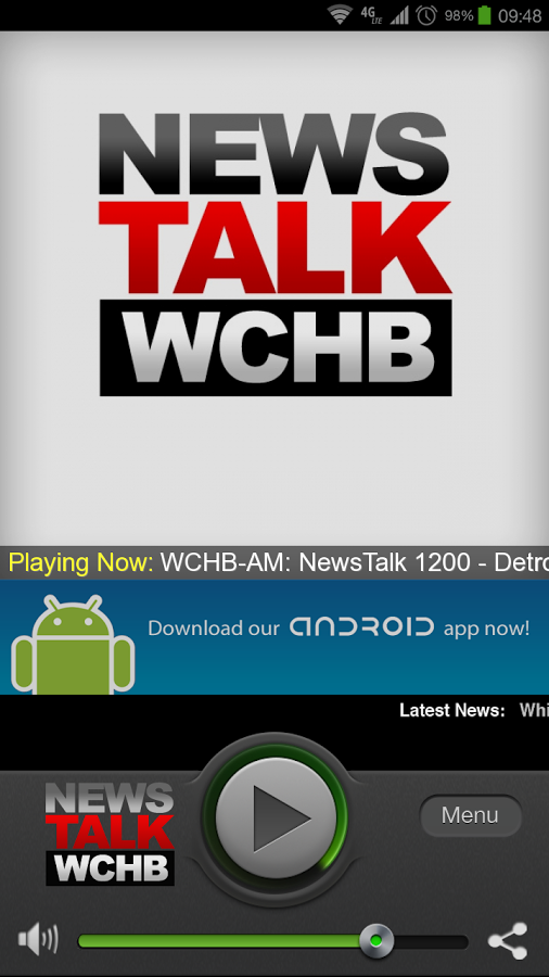 NewsTalk 1200 &amp; 99.9 FM WCHB截图3