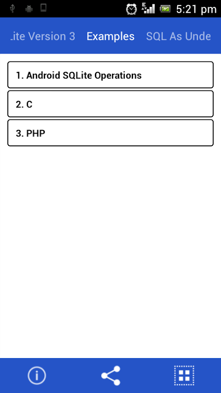 SQLite Tutorial截图3