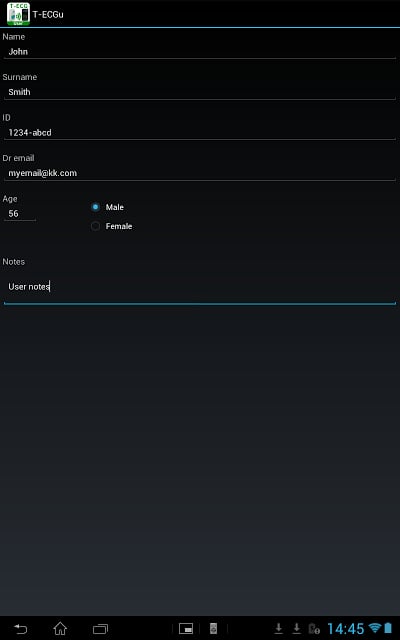 T-ECG User Telephonic ECG截图2