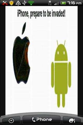 Android Invades Apple LWP截图2