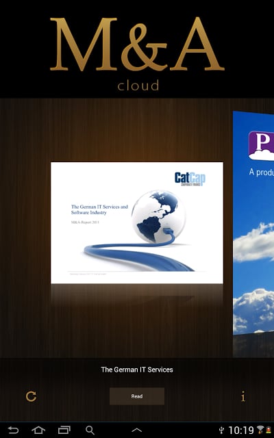 M &amp; A Cloud截图4