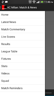 AC Milan: Match Widget &amp; News截图3