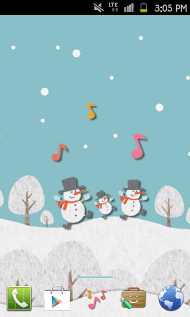 HAPPY SNOWMANS Theme截图4