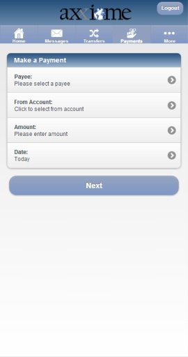 Axxiome - mBanking Retail截图4