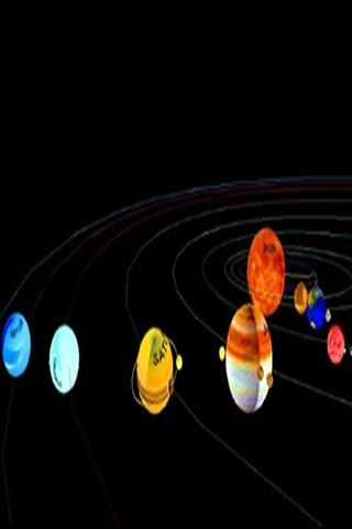 旋转的行星 Solar System 3D Model截图2