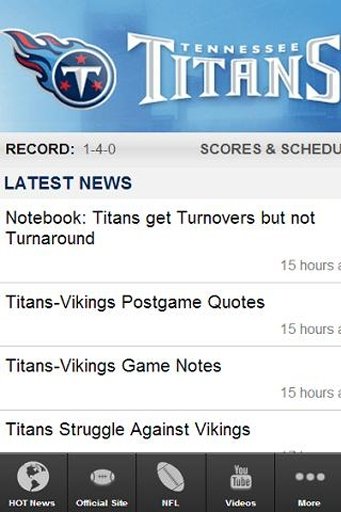 Tennessee Titans News Pro截图3