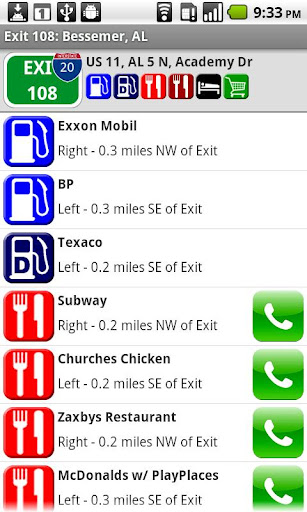 iExit Interstate Exit Guide截图2