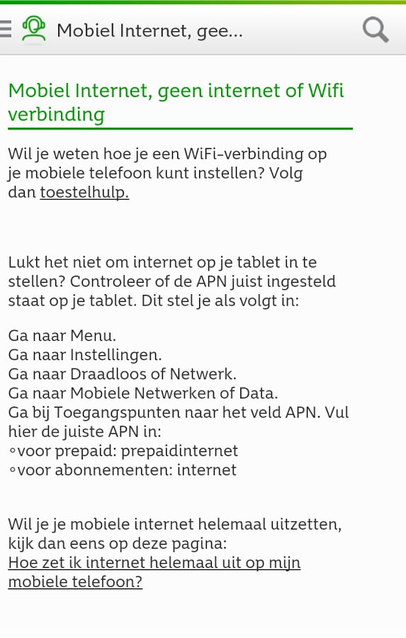 KPN Klantenservice截图4