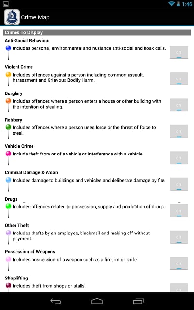 Crime Map England &amp; Wales截图1