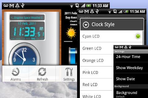 Super Weather Clock Alarm Time截图3