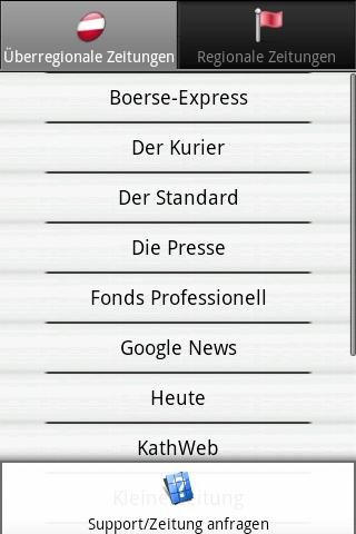 Zeitungen AT frei (&Ouml;sterreich)截图2