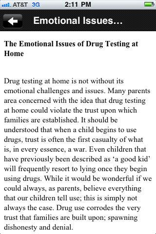 Drug Test Info截图6