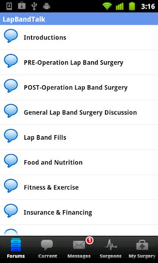 LAP-BAND Surgery Support Forum截图2