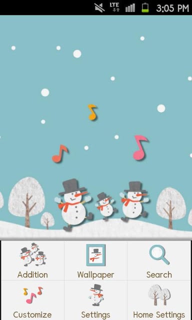 HAPPY SNOWMANS Theme截图6