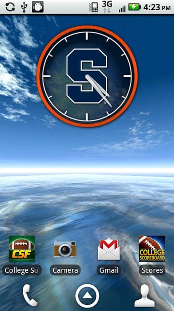 Syracuse Orange Live Clock截图1