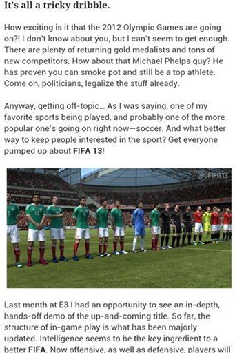 FIFA 13 Fans App截图6