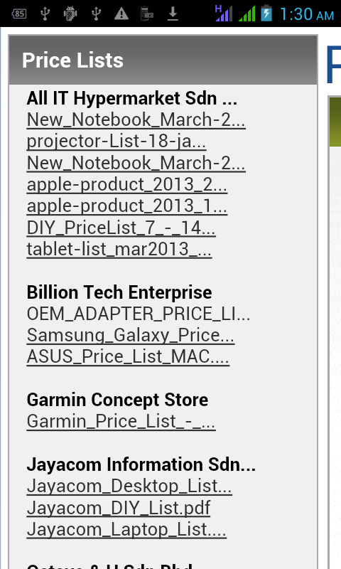 PC Hw Prices MY截图1