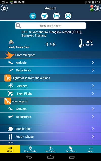 Bangkok Suvarnabhumi Airport截图3