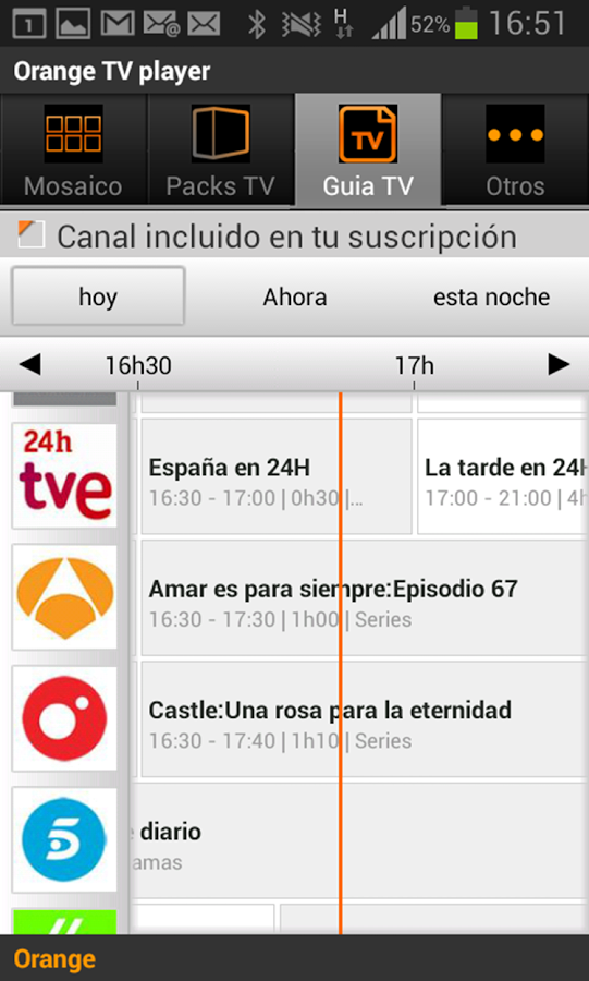Orange TV Player截图5