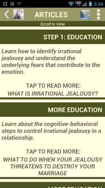 Jealousy Test &amp; CBT Self-Help截图3