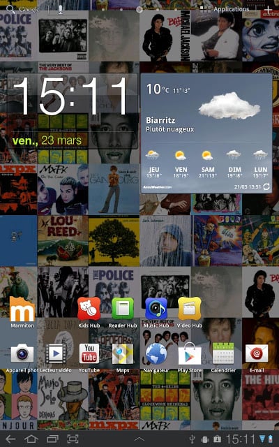 Cover Art Live Wallpaper Lite截图2