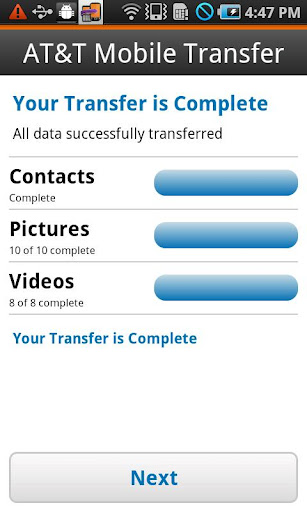 AT&amp;T Mobile Transfer截图2