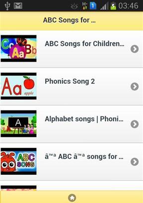 ABC儿童歌曲截图2