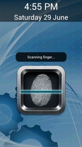 指纹识别应用程序锁截图1