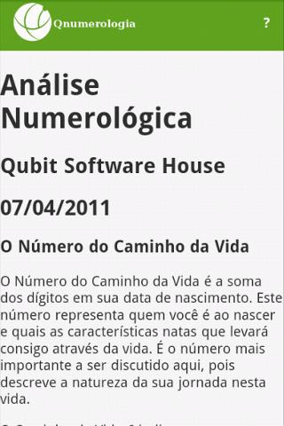 Q Numerologia Free截图1