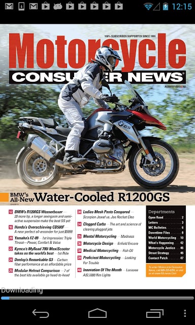 Motorcycle Consumer News截图3