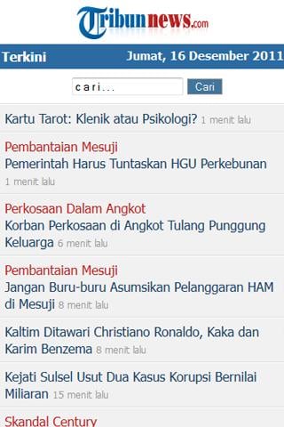Tribunnews.com Launcher截图2