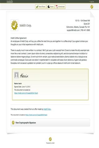 电子签名 Inkdit e-signatures截图6