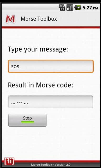 Morse Code Toolbox截图3