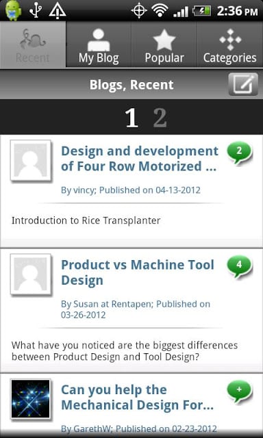 Mechanical Design Forum截图8