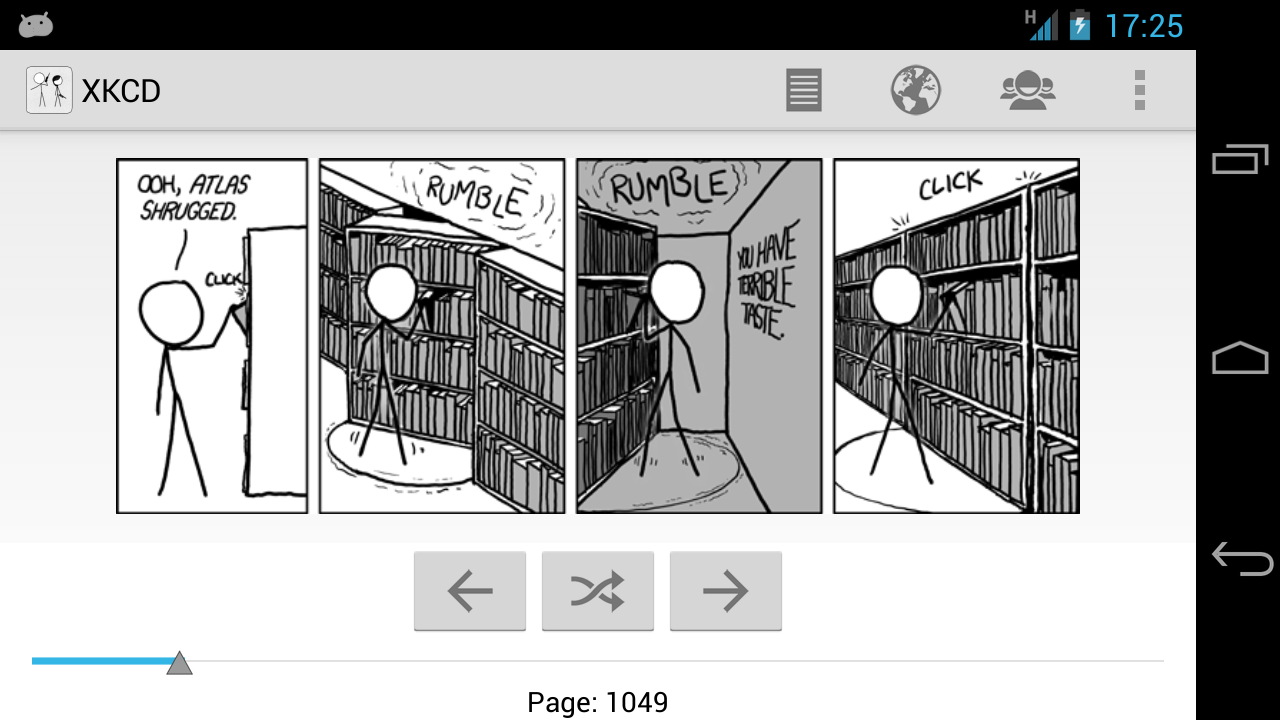 XKCD browser截图5