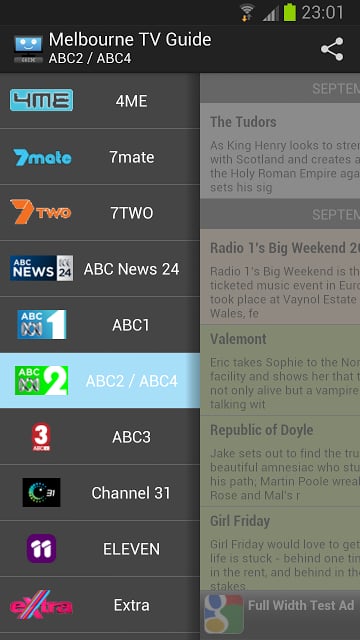 Melbourne TV Guide截图1