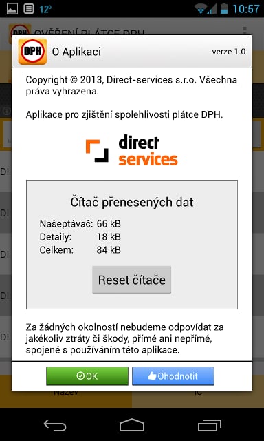 Ověřen&iacute; Pl&aacute;tce DPH截图8