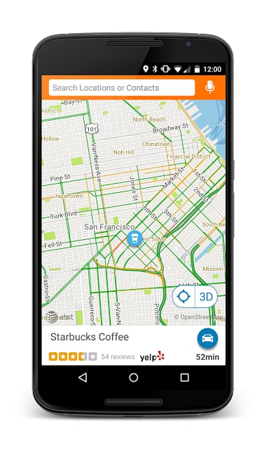 AT&amp;T Navigator: Maps, Traffic截图4