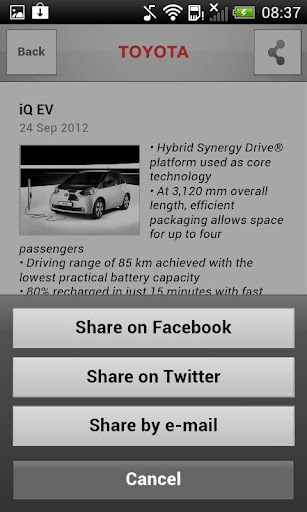 Toyota Europe Newsfeed截图3