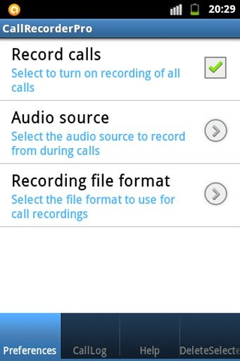 Call Recorder For Jelly Bean截图8