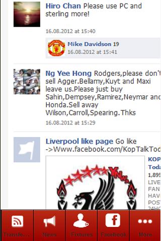 Liverpool FC News And Fixtures截图5