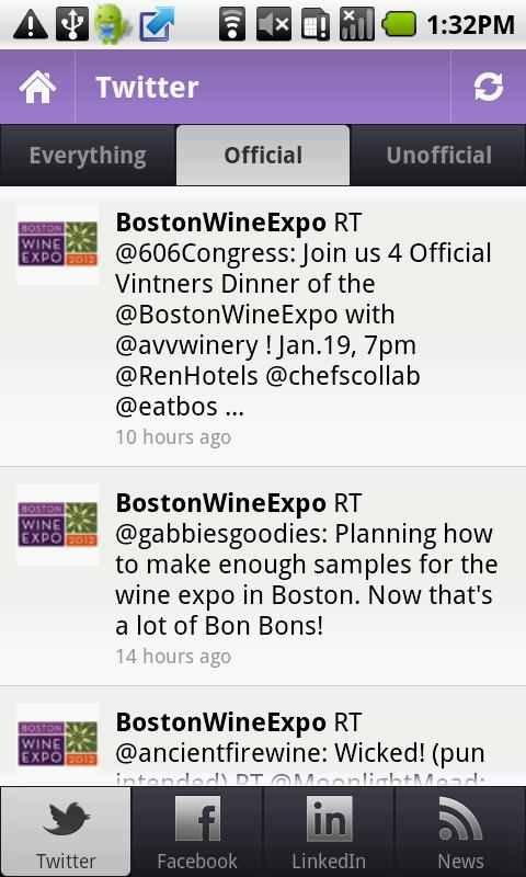 Boston Wine Expo 2012截图1