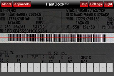 VIN Scanner FastBook&reg;截图2