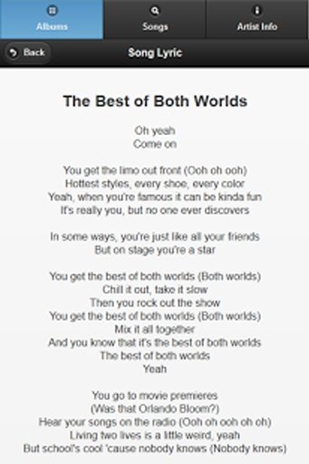 Miley Cyrus All Lyrics截图6