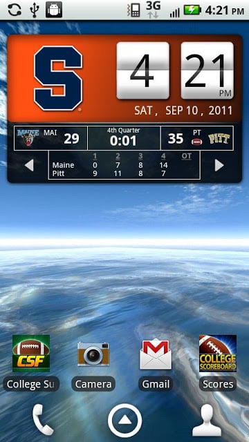 Syracuse Orange Live Clock截图2