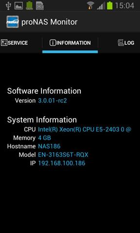 监视器 proNAS Monitor截图3