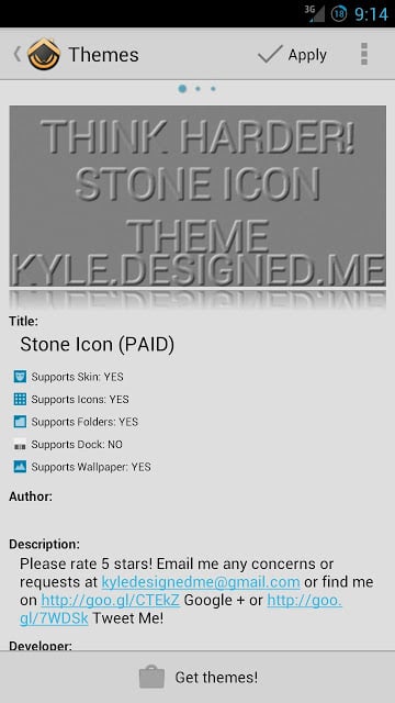 Stone Icon THEME ★FREE★截图6