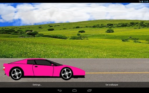 Car Live Wallpaper Free截图1